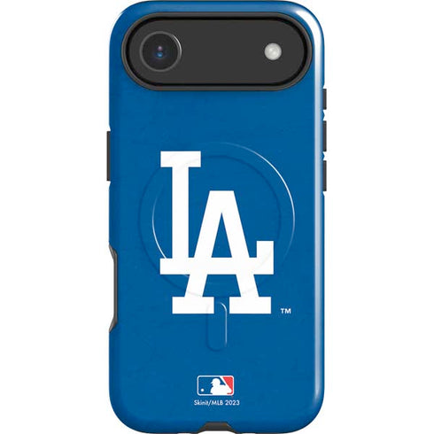 MLB Los Angeles Dodgers - Solid Distressed iPhone 17 Air Magsafe Impact Case