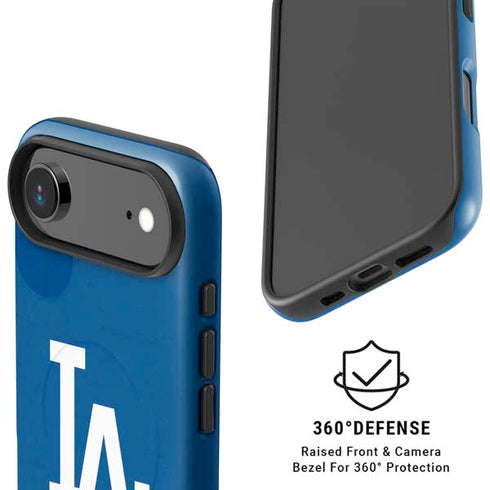 MLB Los Angeles Dodgers - Solid Distressed iPhone 17 Air Magsafe Impact Case
