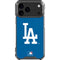 MLB Los Angeles Dodgers - Solid Distressed iPhone 18 Pro Max Clear Case