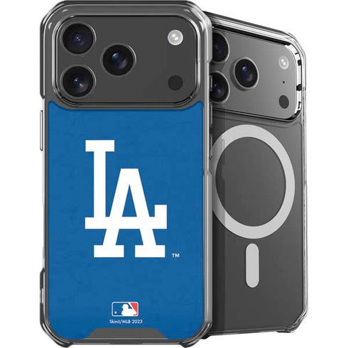 MLB Los Angeles Dodgers - Solid Distressed iPhone 18 Pro Max MagSafe Case