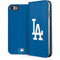 MLB Los Angeles Dodgers - Solid Distressed iPhone 8 Folio Case