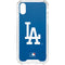 MLB Los Angeles Dodgers - Solid Distressed iPhone XS Clear Case