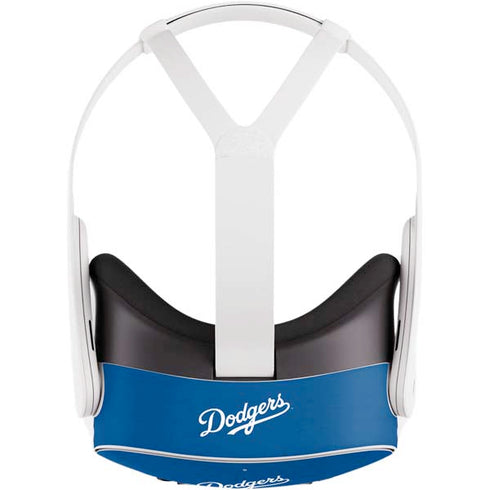 MLB Los Angeles Dodgers - Solid Distressed Meta Quest 3S Skin