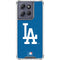 MLB Los Angeles Dodgers - Solid Distressed Moto G Play 5G (2025) Clear Case