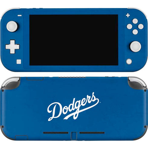 MLB Los Angeles Dodgers - Solid Distressed Nintendo Skins
