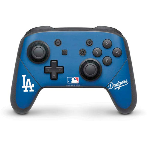 MLB Los Angeles Dodgers - Solid Distressed Nintendo Skins