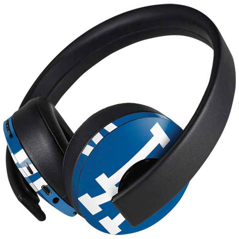 MLB Los Angeles Dodgers - Solid Distressed PlayStation 4 Gold Wireless Headset Skin