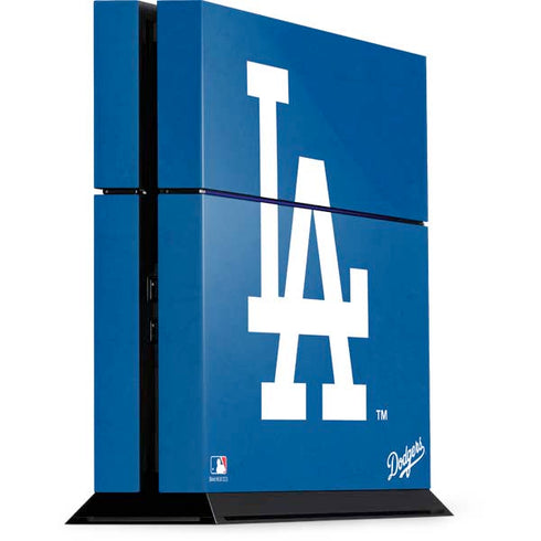 MLB Los Angeles Dodgers - Solid Distressed PlayStation PS4 Skins