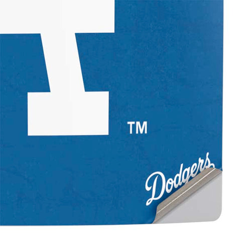 MLB Los Angeles Dodgers - Solid Distressed PS5 Pro Console Skin