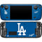 MLB Los Angeles Dodgers - Solid Distressed Steam Deck Handheld Gaming Computer OLED Skin