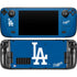 MLB Los Angeles Dodgers - Solid Distressed Steam Deck Handheld Gaming Computer Skin