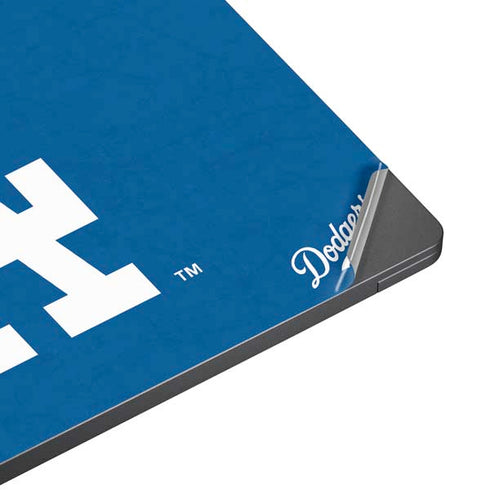 MLB Los Angeles Dodgers - Solid Distressed Surface Laptop 7 15in Skin