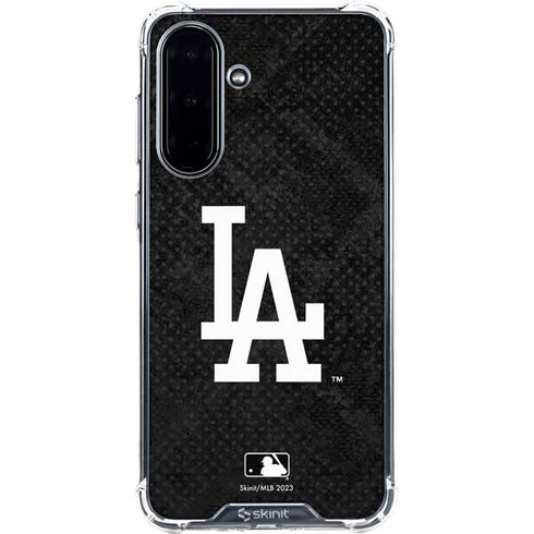MLB Los Angeles Dodgers Dark Wash Galaxy A36 5G Clear Case