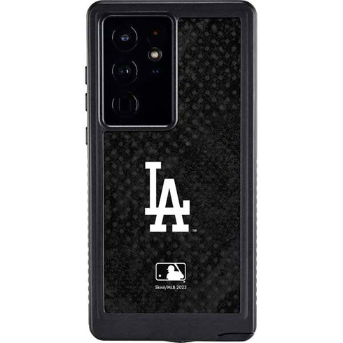 MLB Los Angeles Dodgers Dark Wash Galaxy S24 Ultra Waterproof Case