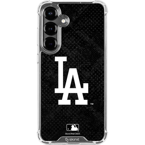 MLB Los Angeles Dodgers Dark Wash Galaxy S26 Plus Clear Case