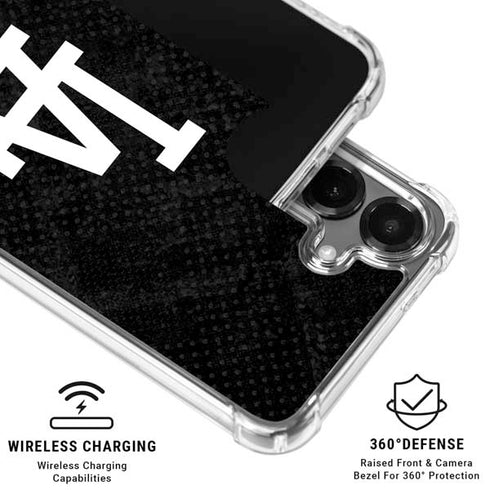 MLB Los Angeles Dodgers Dark Wash Galaxy S26 Plus Clear Case