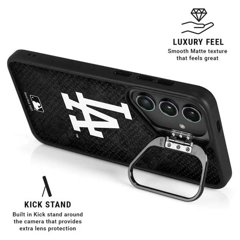 MLB Los Angeles Dodgers Dark Wash Galaxy S26 Plus Kickstand Case