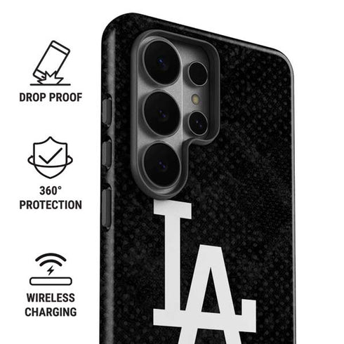 MLB Los Angeles Dodgers Dark Wash Galaxy S26 Ultra Impact Case