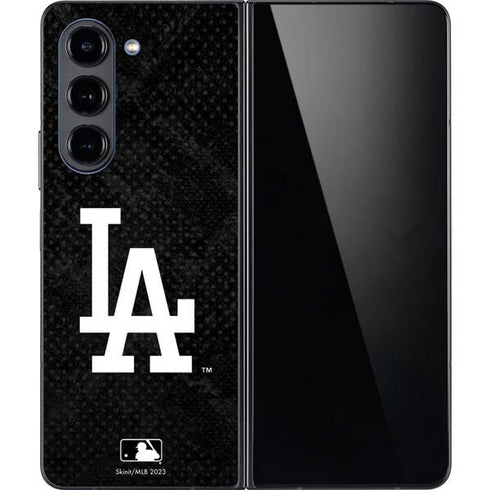 MLB Los Angeles Dodgers Dark Wash Galaxy Z Fold5 5G Skin