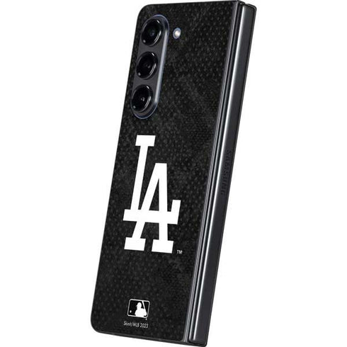 MLB Los Angeles Dodgers Dark Wash Galaxy Z Fold5 5G Skin