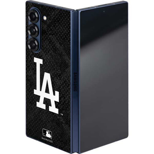 MLB Los Angeles Dodgers Dark Wash Galaxy Z Fold6 Skin