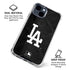 MLB Los Angeles Dodgers Dark Wash iPhone 15 Clear Case