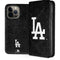 MLB Los Angeles Dodgers Dark Wash iPhone 15 Pro Max Folio Case