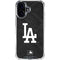 MLB Los Angeles Dodgers Dark Wash iPhone 16 Plus Clear Case