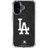 MLB Los Angeles Dodgers Dark Wash iPhone 16 Plus Clear Case