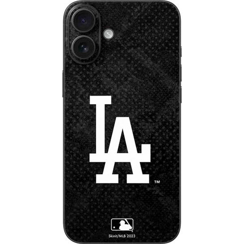 MLB Los Angeles Dodgers Dark Wash iPhone 16 Plus Skin