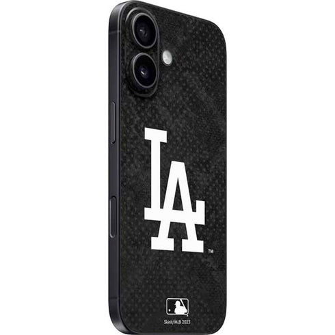 MLB Los Angeles Dodgers Dark Wash iPhone 16 Plus Skin