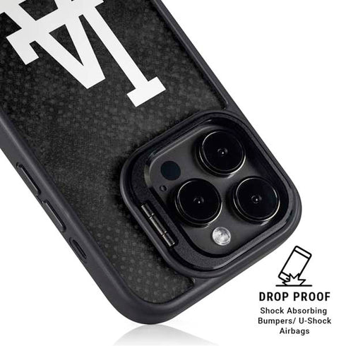 MLB Los Angeles Dodgers Dark Wash iPhone 16 Pro Kickstand Case
