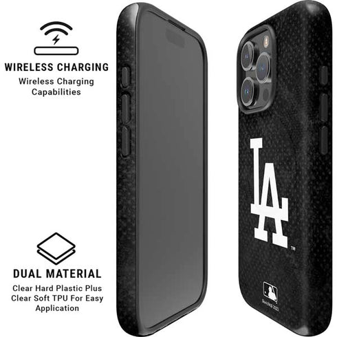MLB Los Angeles Dodgers Dark Wash iPhone 16 Pro Max Magsafe Impact Case