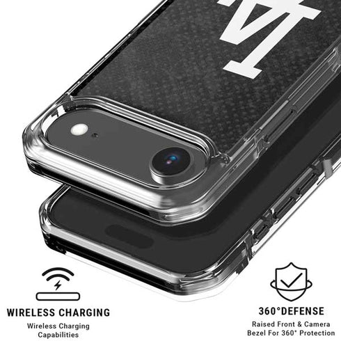 MLB Los Angeles Dodgers Dark Wash iPhone 17 Air Clear Case
