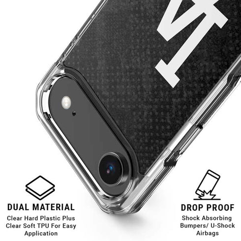 MLB Los Angeles Dodgers Dark Wash iPhone 17 Air Clear Case