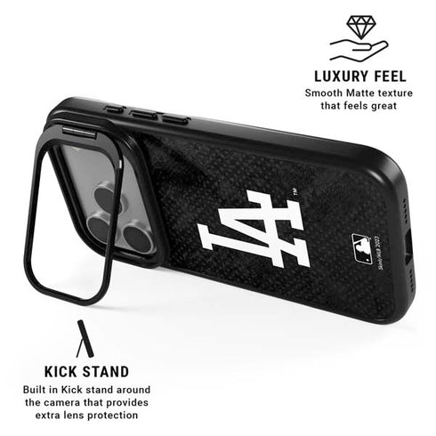 MLB Los Angeles Dodgers Dark Wash iPhone 17 Pro Kickstand Case