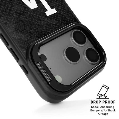 MLB Los Angeles Dodgers Dark Wash iPhone 17 Pro Kickstand Case