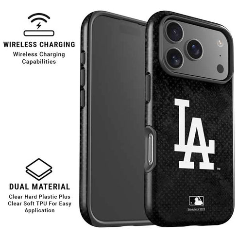 MLB Los Angeles Dodgers Dark Wash iPhone 17 Pro Max Magsafe Impact Case