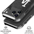 MLB Los Angeles Dodgers Dark Wash iPhone 18 Pro Clear Case