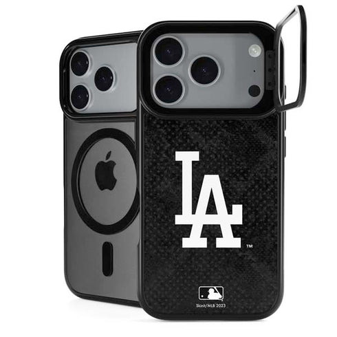 MLB Los Angeles Dodgers Dark Wash iPhone 18 Pro Kickstand Case