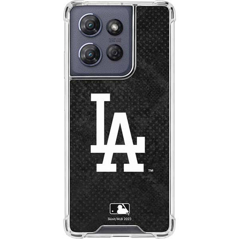 MLB Los Angeles Dodgers Dark Wash Moto G 5G (2025) Clear Case