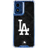 MLB Los Angeles Dodgers Dark Wash Moto G 5G (2024) Clear Case