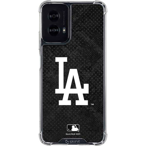 MLB Los Angeles Dodgers Dark Wash Moto G Power 5G (2024) Clear Case