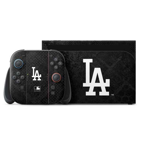 MLB Los Angeles Dodgers Dark Wash Nintendo Switch 2 (2025) with Joy-Con Skin