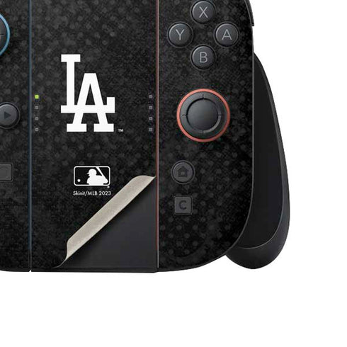 MLB Los Angeles Dodgers Dark Wash Nintendo Switch 2 (2025) Joy-Con Controller Skin