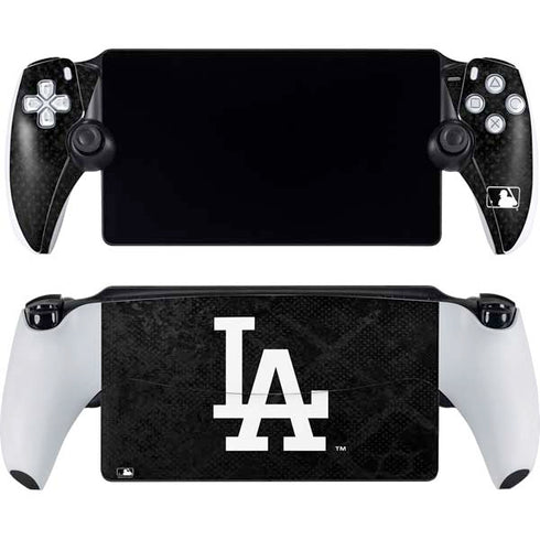 MLB Los Angeles Dodgers Dark Wash PlayStation Portal Remote Player Skin
