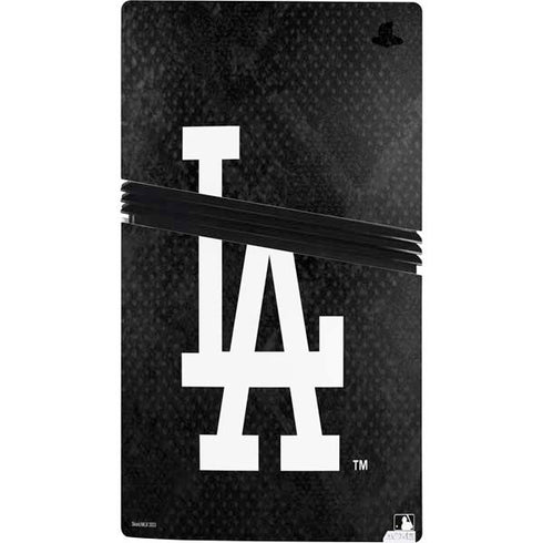 MLB Los Angeles Dodgers Dark Wash PS5 Pro Console Skin