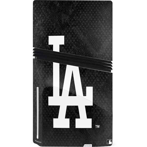 MLB Los Angeles Dodgers Dark Wash PS5 Pro Disk Bundle Skin
