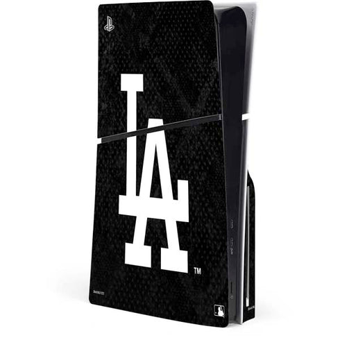 MLB Los Angeles Dodgers Dark Wash PlayStation PS5 Skins