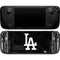 MLB Los Angeles Dodgers Dark Wash Steam Deck Handheld Gaming Computer OLED Skin